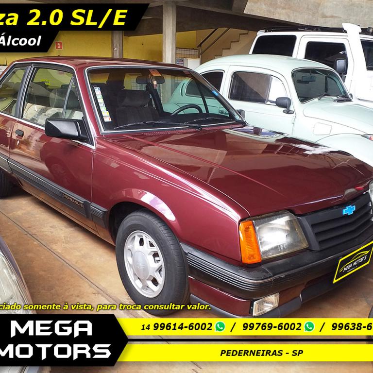 Comprar Sedan Chevrolet Monza Sedan 2 0 4P álcool Sl e Vermelho 1989 em