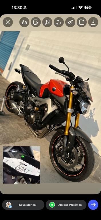 YAMAHA MT-09 850 - Foto