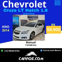 CHEVROLET Cruze Hatch 1.8 16V 4P LT SPORT6 FLEX