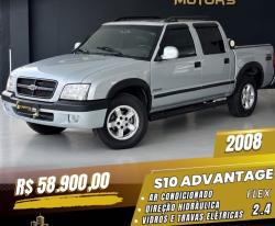 CHEVROLET S10 2.4 ADVANTAGE CABINE DUPLA