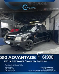 CHEVROLET S10 2.4 FLEX ADVANTAGE CABINE DUPLA