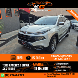 FIAT Toro 2.0 16V 4P 4WD RANCH TURBO DIESEL AUTOM�TICO