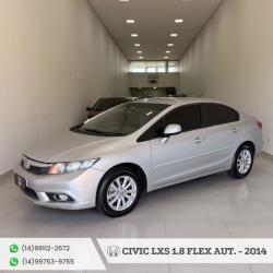 HONDA Civic 1.8 16V 4P FLEX LXS AUTOMÁTICO