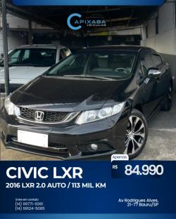HONDA Civic 2.0 16V 4P FLEX EXR AUTOMTICO