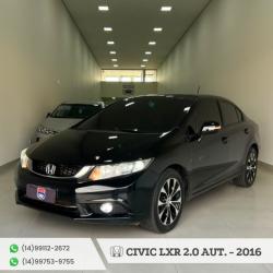 HONDA Civic 2.0 16V 4P FLEX LXR AUTOM�TICO