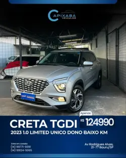 HYUNDAI Creta 1.0 12V 4P FLEX TGDI TURBO LIMITED AUTOMTICO