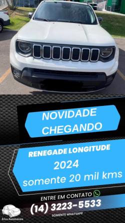 JEEP Renegade 1.3 16V 4P FLEX T270 LONGITUDE TURBO AUTOMÁTICO