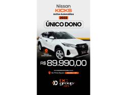 NISSAN Kicks 1.6 16V 4P FLEX ACTIVE X-TRONIC AUTOM�TICO CVT