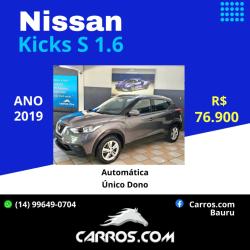 NISSAN Kicks 1.6 16V 4P FLEXSTART S X-TRONIC AUTOM�TICO CVT