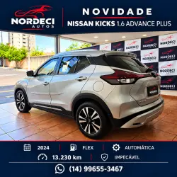 NISSAN Kicks 1.6 16V 4P FLEXSTART ADVANCE XTRONIC AUTOMÁTICO CVT