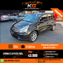 NISSAN Livina 1.8 16V 4P S FLEX AUTOM�TICO