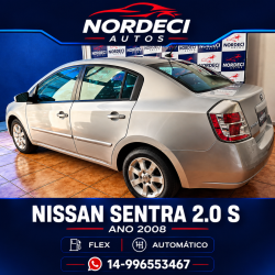 NISSAN Sentra 2.0  16V 4P S FLEX AUTOM�TICO CVT