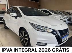 NISSAN Versa Sedan 1.6 16V 4P FLEX EXCLUSIVE XTRONIC AUTOM�TICO CVT