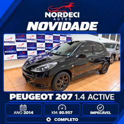 PEUGEOT 207 Hatch 1.4 4P ACTIVE FLEX