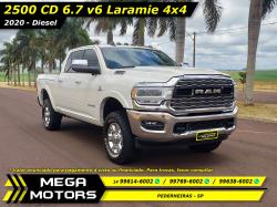 RAM 2500 6.7 I6 24V SLT CABINE DUPLA TURBO DIESEL LARAMIE 4X4 AUTOM�TICO