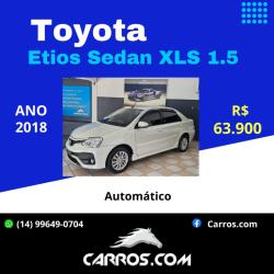 TOYOTA Etios Sedan 1.5 16V 4P FLEX XLS AUTOMTICO