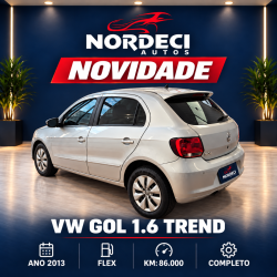 VOLKSWAGEN Gol 1.6 4P G5 TREND FLEX
