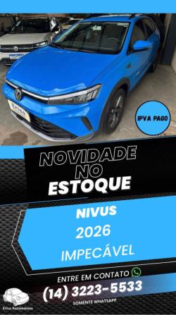 VOLKSWAGEN Nivus 1.0 4P FLEX 200 TSI COMFORTLINE TURBO AUTOM�TICO