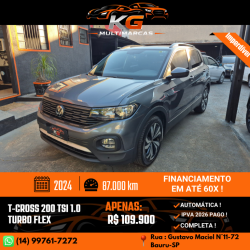 VOLKSWAGEN T-Cross 1.0 4P 200 TSI FLEX AUTOM�TICO