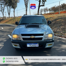 CHEVROLET S10 2.4 RODEIO CABINE DUPLA