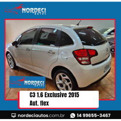 CITROEN C3 1.6 16V 4P EXCLUSIVE FLEX AUTOMTICO