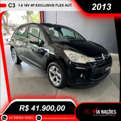 CITROEN C3 1.6 16V 4P EXCLUSIVE FLEX AUTOMTICO