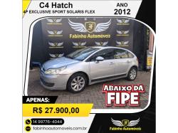 CITROEN C4 Hatch 2.0 16V 4P EXCLUSIVE SPORT SOLARIS FLEX