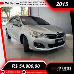 CITROEN C4 Sedan 1.6 16V 4P FLEX EXCLUSIVE PACK THP TURBO AUTOMTICO