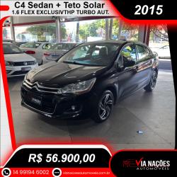 CITROEN C4 Sedan 1.6 16V 4P FLEX EXCLUSIVE PACK THP TURBO AUTOMTICO