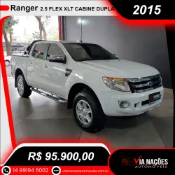 FORD Ranger 2.5 16V FLEX XLT CABINE DUPLA