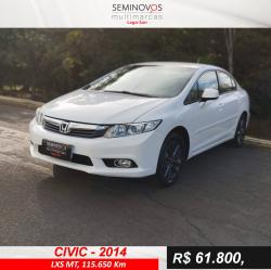 HONDA Civic 1.8 16V 4P FLEX LXS