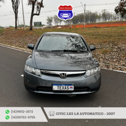 HONDA Civic 1.8 16V 4P FLEX LXS AUTOMTICO