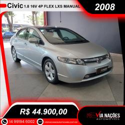 HONDA Civic 1.8 16V 4P FLEX LXS