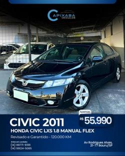 HONDA Civic 1.8 16V 4P FLEX LXS