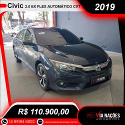 HONDA Civic 2.0 16V 4P EX FLEX  AUTOMTICO CVT