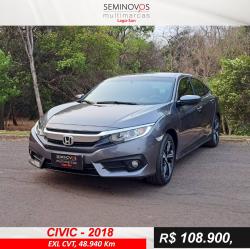 HONDA Civic 2.0 16V 4P EXL FLEX  AUTOMTICO CVT