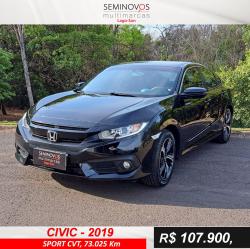 HONDA Civic 2.0 16V 4P SPORT FLEX  AUTOMTICO CVT