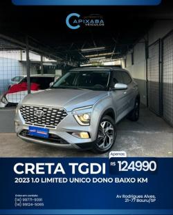 HYUNDAI Creta 1.0 12V 4P FLEX TGDI TURBO LIMITED AUTOMTICO