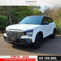 HYUNDAI Creta 2.0 16V 4P FLEX N LINE NIGHT EDITION AUTOMTICO