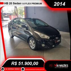 HYUNDAI HB 20 Sedan 1.6 16V 4P FLEX PREMIUM