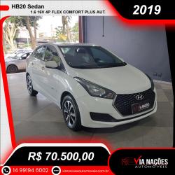 HYUNDAI HB 20 Sedan 1.6 16V 4P FLEX COMFORT PLUS AUTOMTICO