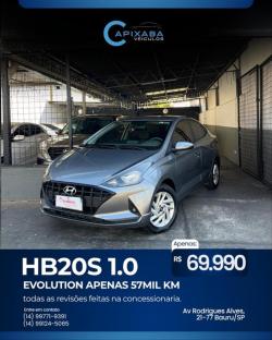 HYUNDAI HB 20 Sedan 1.0 12V 4P FLEX EVOLUTION