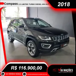 JEEP Compass 2.0 16V 4P LIMITED TURBO DIESEL 4X4 AUTOMTICO