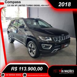 JEEP Compass 2.0 16V 4P LIMITED TURBO DIESEL 4X4 AUTOMTICO