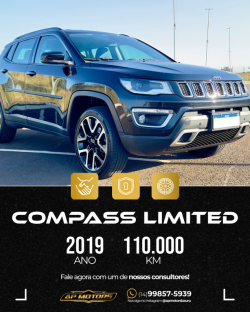 JEEP Compass 2.0 16V 4P LIMITED TURBO DIESEL 4X4 AUTOMTICO
