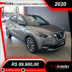 NISSAN Kicks 1.6 16V 4P FLEXSTART SL X-TRONIC AUTOMTICO CVT