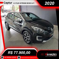 RENAULT Captur 2.0 16V 4P FLEX BOSE AUTOMTICO