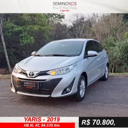 TOYOTA Yaris Sedan 1.5 16V 4P FLEX XL PLUS TECH MULTIDRIVE AUTOMTICO CVT