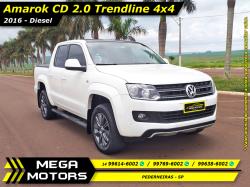 VOLKSWAGEN Amarok 2.0 16V 4X4 CABINE DUPLA TRENDLINE TURBO INTERCOOLER AUTOMTICO