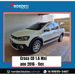 VOLKSWAGEN Saveiro 1.6 G6 CABINE DUPLA CROSS FLEX